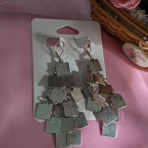 Silver Tone Earrings